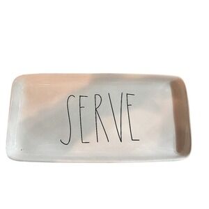 Rae Dunn LL Serve Platter Tray